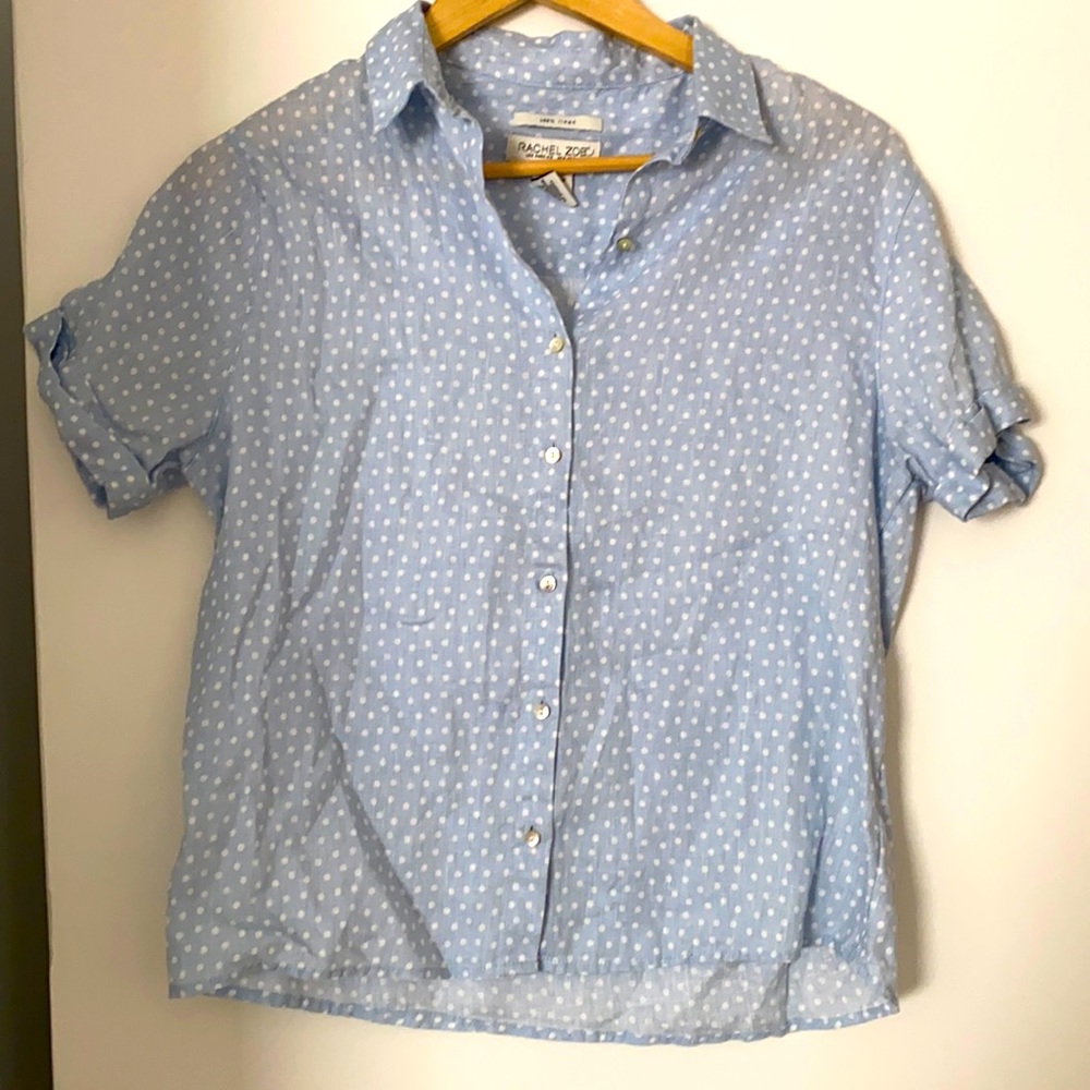 Rachel Zoe Linen Top